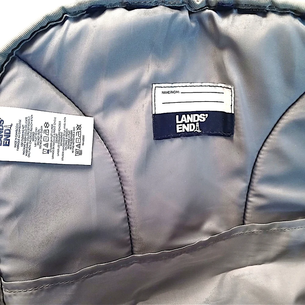 Lands End Colorful Classmate Backpack
